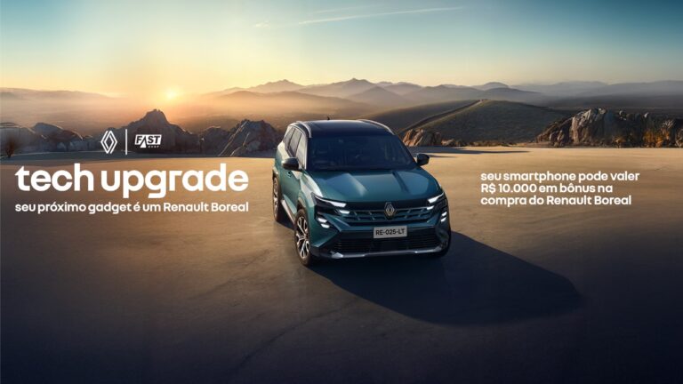 Renault Boreal é levado às lojas da Fast Shop em ação inédita