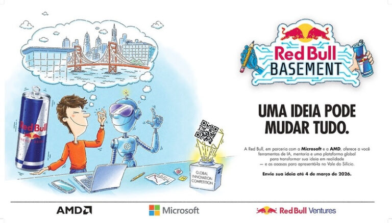 Sua ideia com IA pode conquistar o mundo no Red Bull Basement