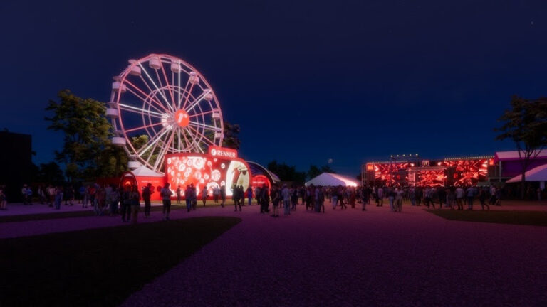 Renner celebra os 30 anos de Planeta Atlântida com ativações