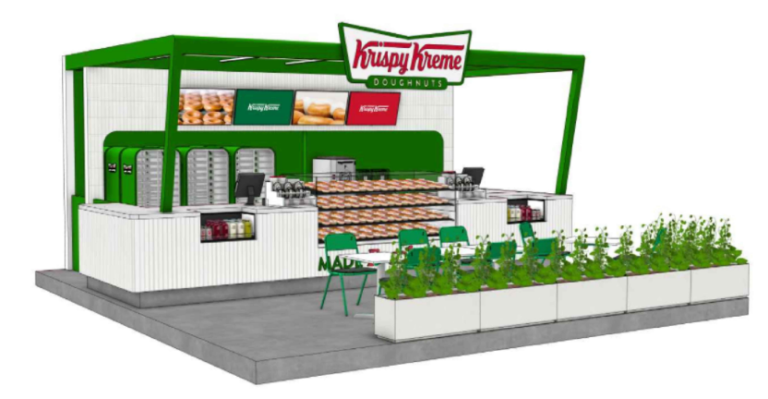 Krispy Kreme amplia presença em São Paulo com quiosque na Paulista