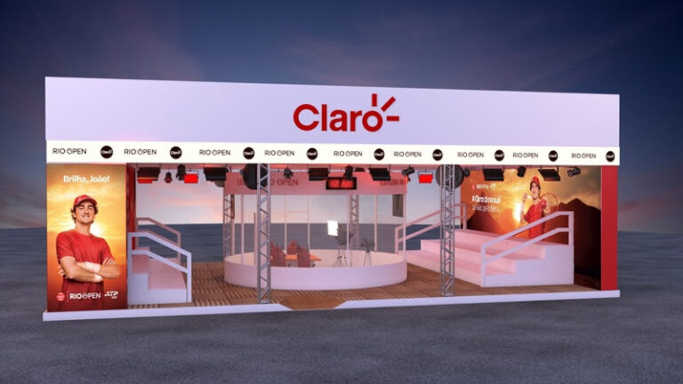 Claro transforma o Rio Open 2026 em vitrine de experiências