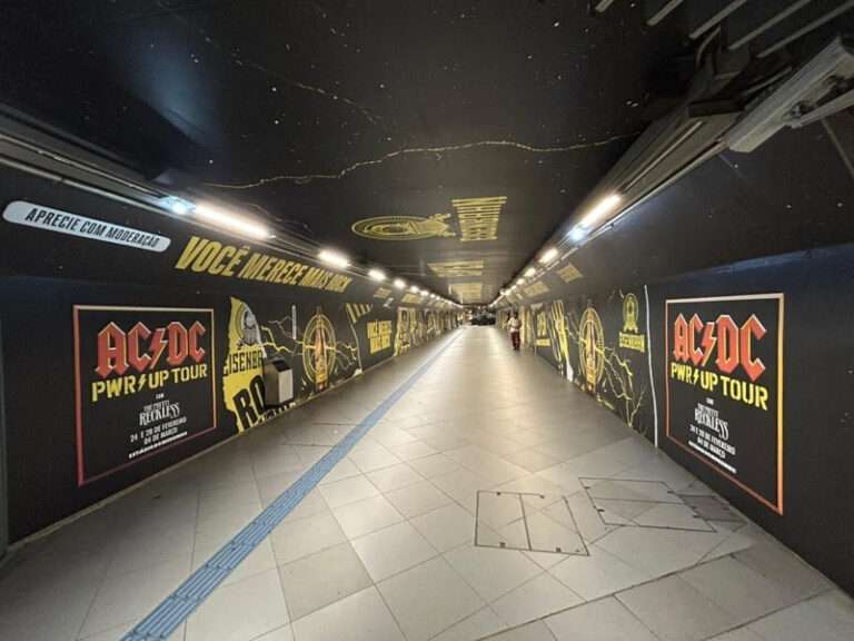 Eisenbahn ativa pré-venda de cerveja no metrô de SP para shows do AC/DC