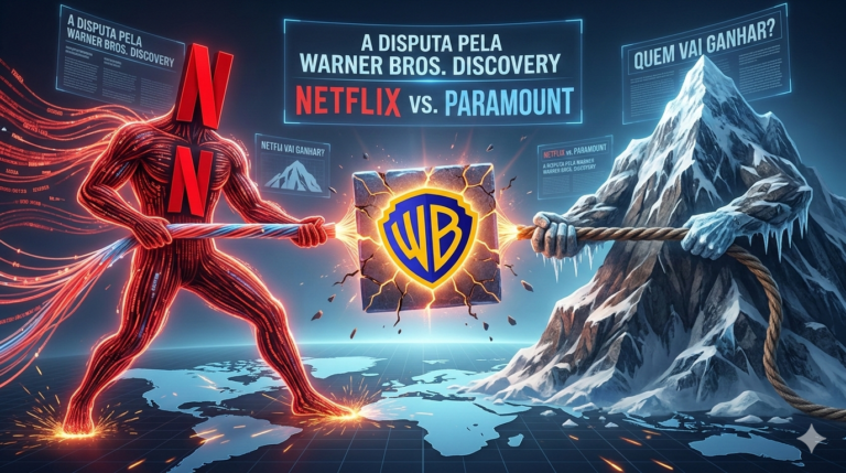 Netflix desiste da compra da Warner Bros. Discovery e abre caminho para Paramount