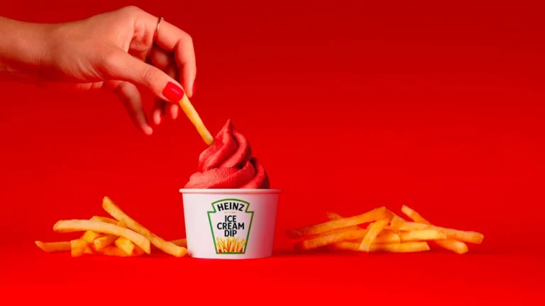 Heinz lança sorvete de ketchup em ação no Chile