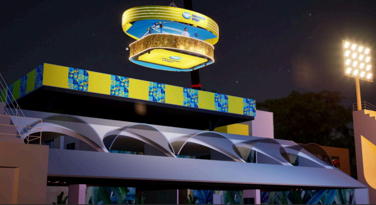 Haute leva camarote suspenso do Mercado Pago à Sapucaí