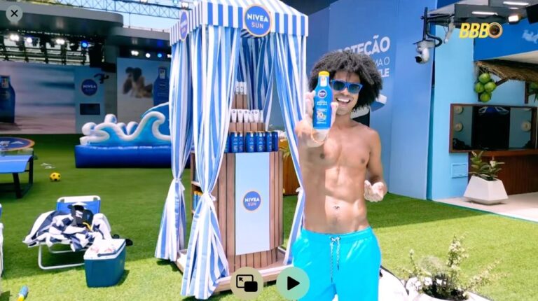 Nivea Sun estreia no BBB26 com ativação “Salva Pele” e expande para todo o Brasil