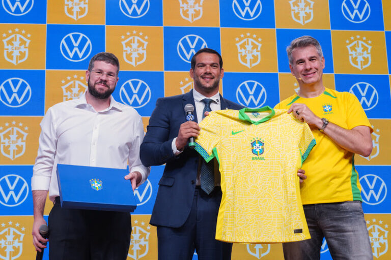 Volkswagen anuncia patrocínio à CBF e seleções de futebol