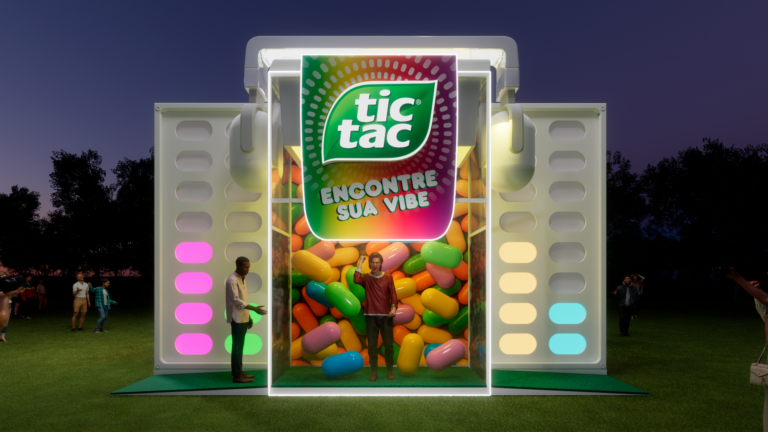 Tic Tac traz novo produto e experiência imersiva ao Lollapalooza Brasil 2026 