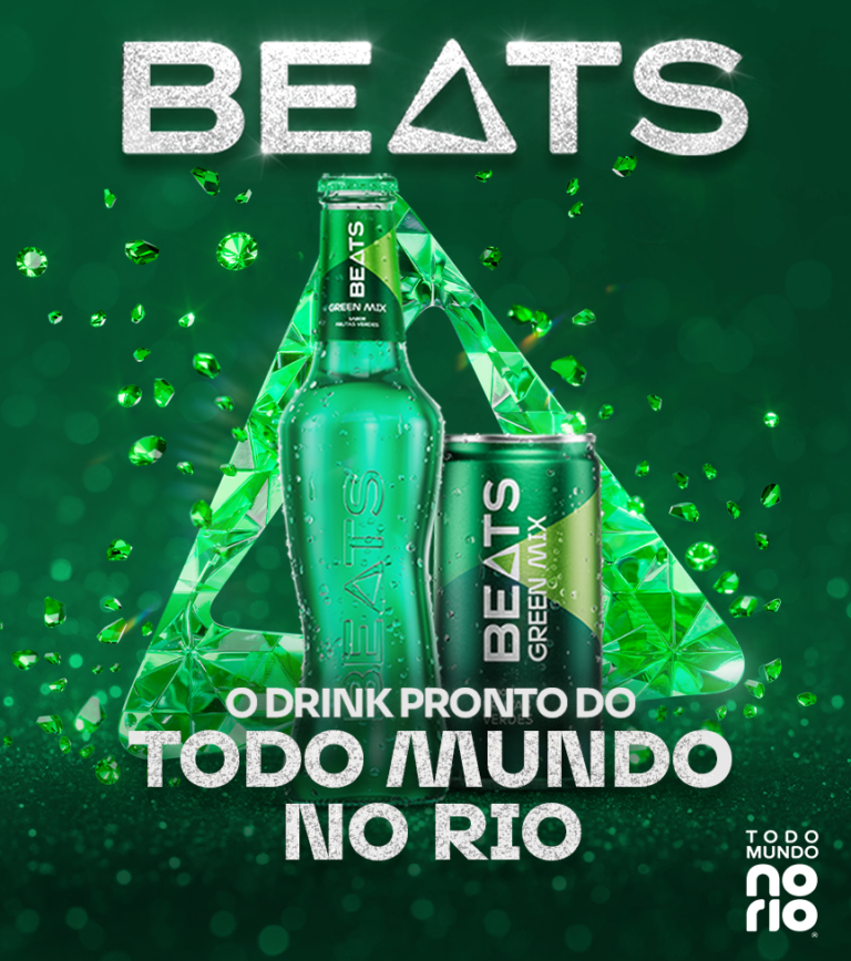 Beats é o drink oficial do “Todo Mundo no Rio” pelo segundo ano consecutivo