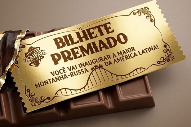 Cacau Show aposta em estratégia “Willy Wonka” e distribui 100 bilhetes dourados