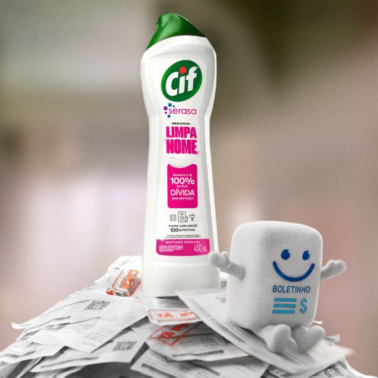 Cif e Serasa lançam ação que "limpa o nome" do consumidor