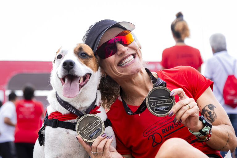 PremieR entra em cena na categoria Pet Friendly do Santander Track&Field Run Series