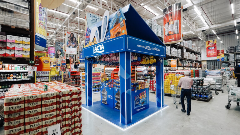 Score assina ativações da Lacta no PDV para a Páscoa