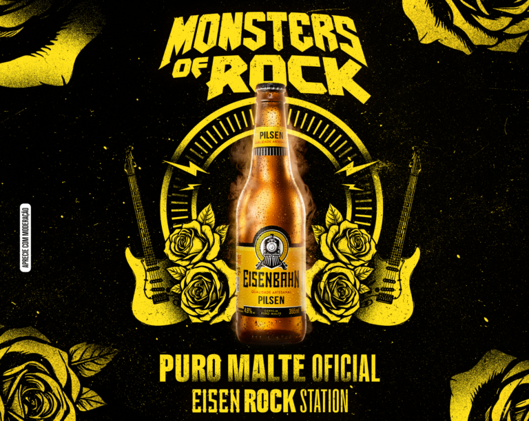 Eisenbahn expande plataforma de música com ações durante o Monsters of Rock 