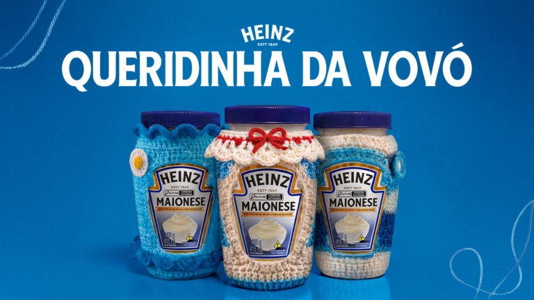Heinz invade a casa das avós com crochê e maionese “Queridinha da Vovó”