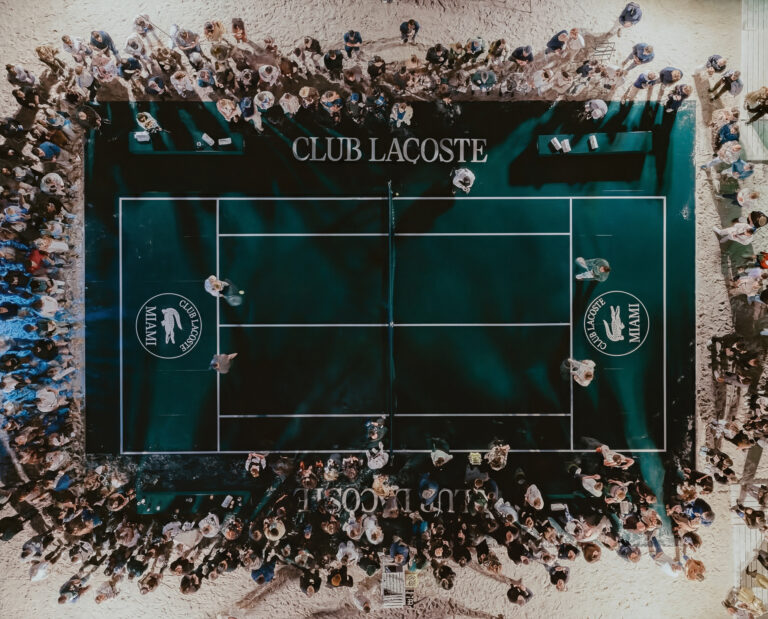 Lacoste no Miami Open tem clube exclusivo, café e coleção especial