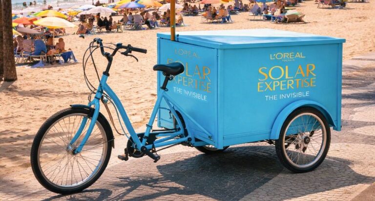 L’Oréal Paris leva conscientização solar às praias do Rio com mateiros e bike itinerante