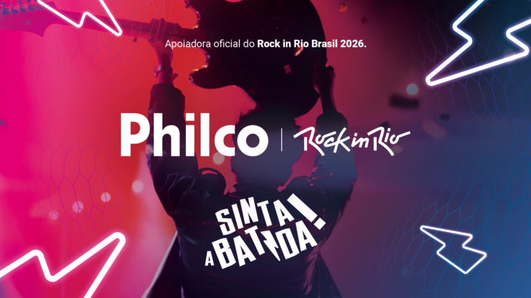 Philco se torna Apoiadora Oficial do Rock in Rio 2026 