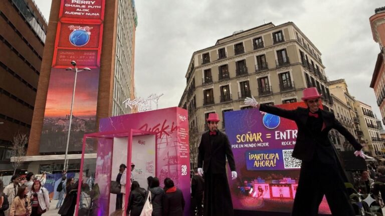 Rock in Rio Lisboa agita Madri com mega ativação "Road to Rock in Rio"