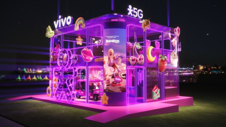 Vivo transforma LollaBR em playground de fãs com a plataforma "Exagerados"