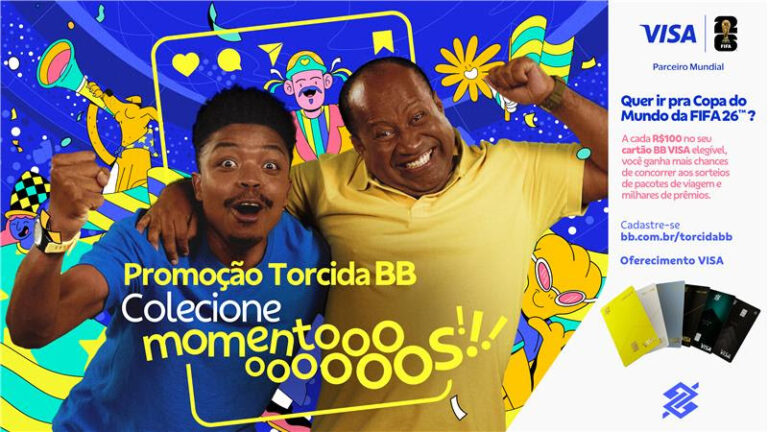 Visa e Banco do Brasil lançam promoção que leva clientes à Copa do Mundo da FIFA 2026