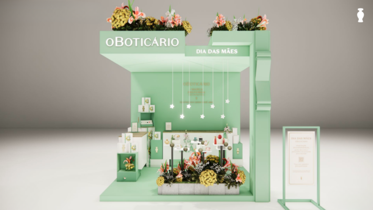 O Boticário comemora o Dia das Mães com gift station no Rio