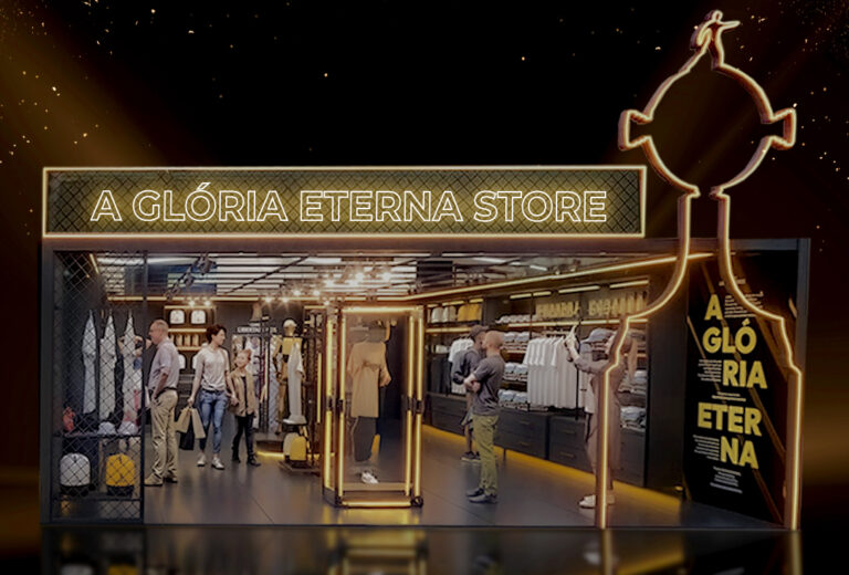 Conmebol celebra Libertadores com Glória Eterna Store em SP
