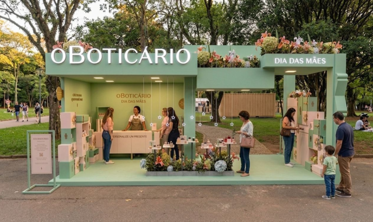 O Boticário faz ativação especial de Dia das Mães no Ibirapuera
