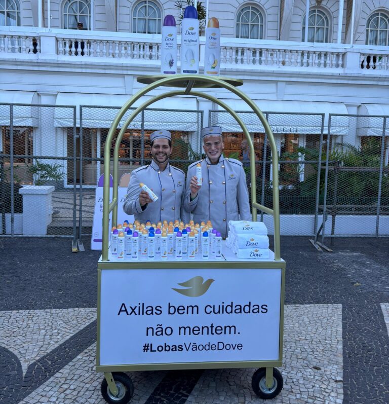 Dove leva “fandom service” às ruas para o Todo Mundo no Rio