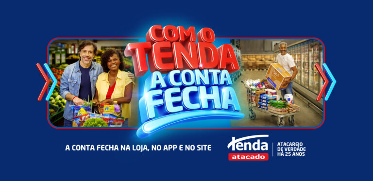 Bullet assina campanha “Com o Tenda a conta fecha” 