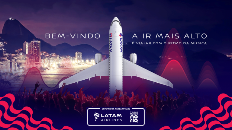LATAM celebra Todo Mundo no Rio 2026 e transforma viagem em parte do show de Shakira