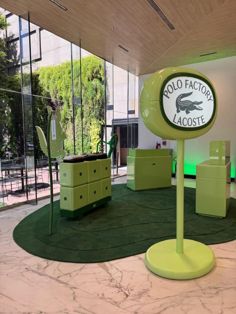 Lacoste apresenta campanha Polo Factory com ativação em SP