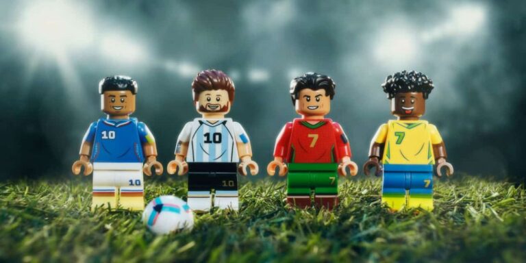 Lego apresenta nova linha de colecionáveis inspirada na Copa do Mundo 2026