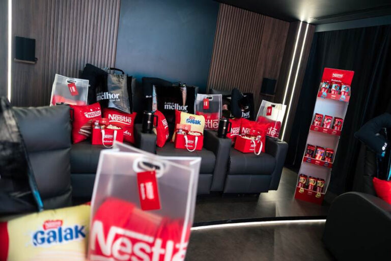 LG e Nestlé unem forças para elevar a sessão de cinema a outro patamar