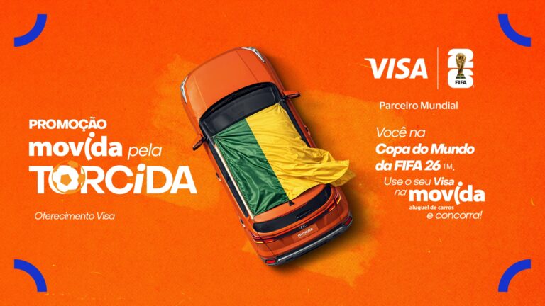 Movida e Visa fazem sorteio de viagem para semifinal da Copa do Mundo FIFA 2026