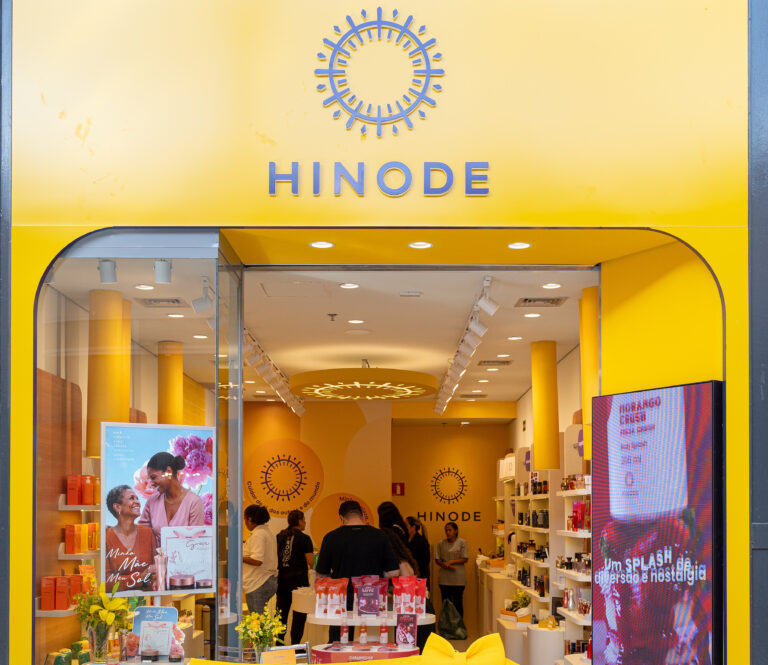 Hinode aposta em experiência sensorial na inauguração da primeira loja própria