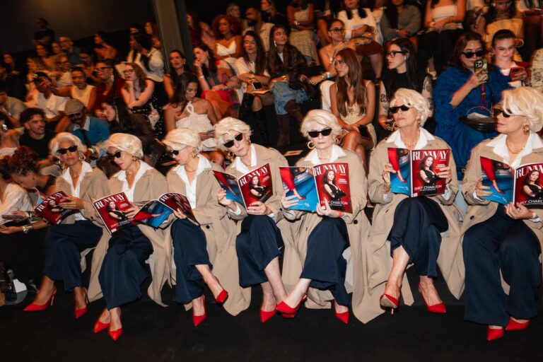 "O Diabo Veste Prada 2" invade primeira fila do Rio Fashion Week com várias Mirandas