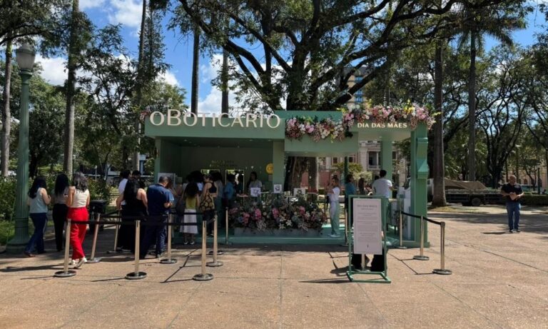 O Boticário comemora Dia das Mães com experiência gratuita em BH