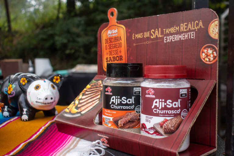 AJI-SAL é tempero oficial do Bárbaros BBQ