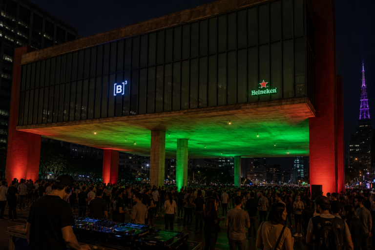 B3 e Heineken fazem ação no MASP para a Semana Nacional dos Museus