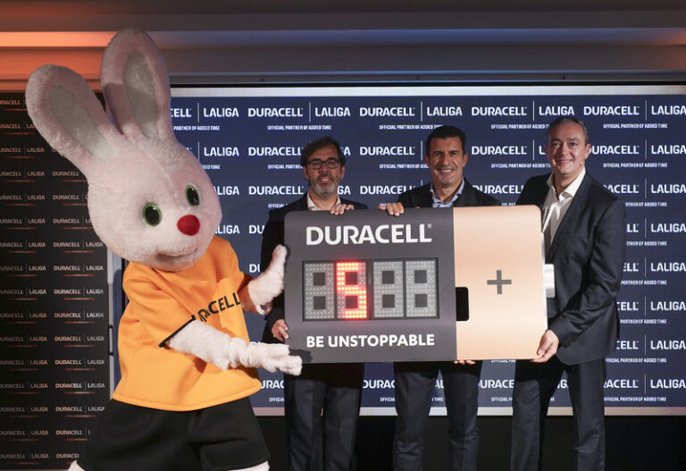 Duracell entra em campo nos acréscimos da LALIGA