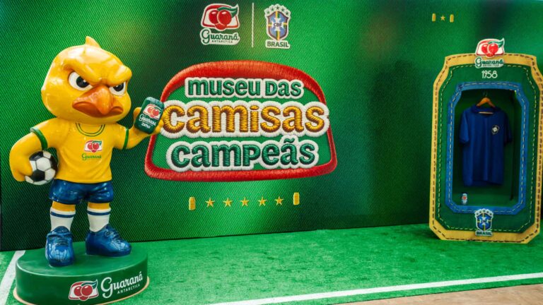 Guaraná Antarctica abre exposição “Museu das Camisas Campeãs” no Rio