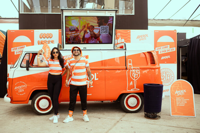 Aperol leva Kombi Spritz e ativações exclusivas ao NOW Festival