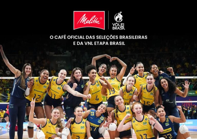 Melitta leva café fresquinho para Brasília na Liga das Nações de Vôlei