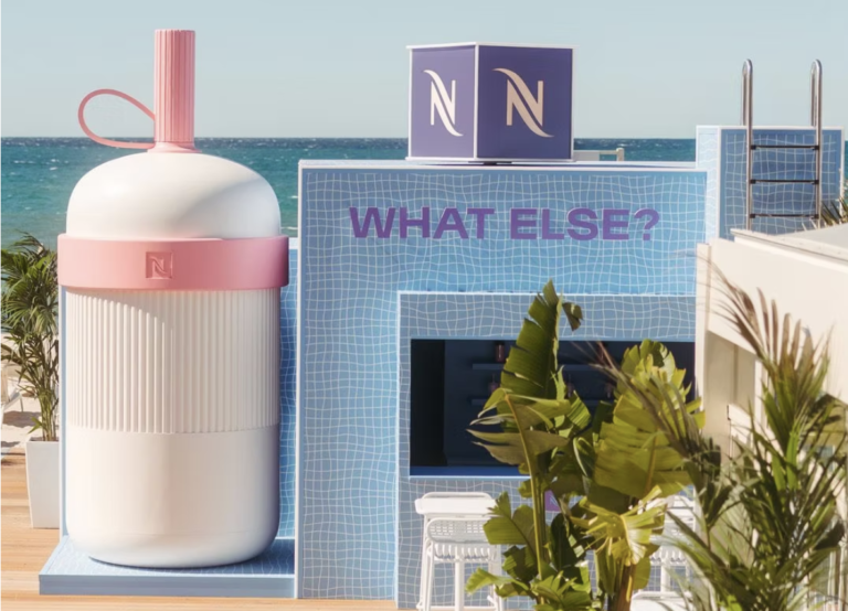 Nespresso transforma café em narrativa cultural e leva Nespresso Plage a Cannes