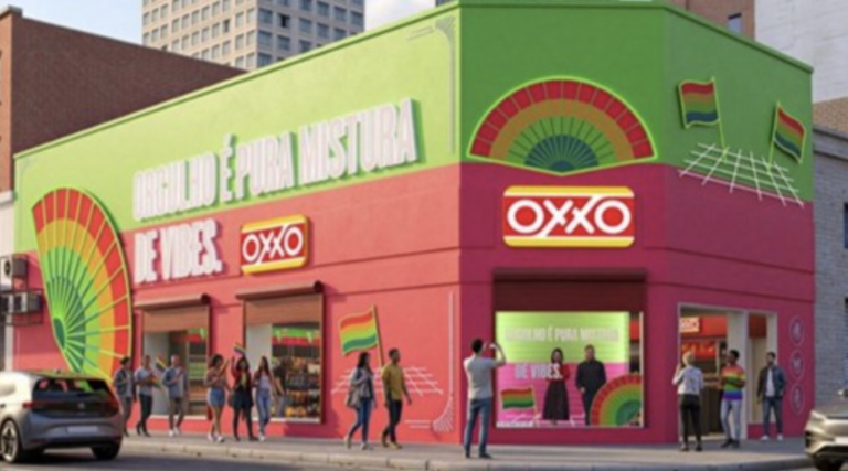 OXXO e Amstel Vibes renovam parceria na Parada LGBT+ de SP com nova loja emblemática