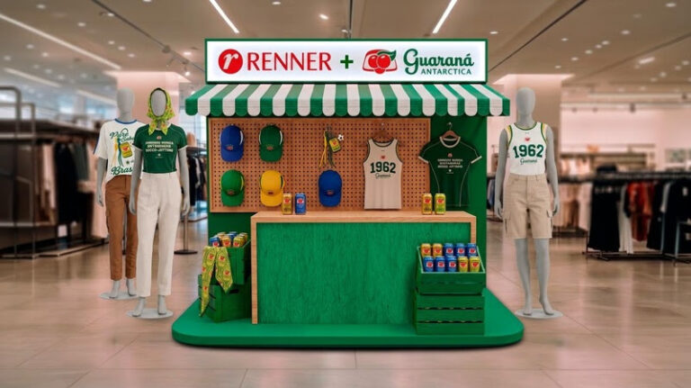 Renner e Guaraná Antarctica ativam collab em SP com personalização de peças