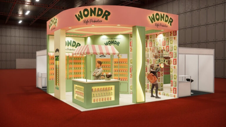 WONDR estreia na Naturaltech 2026 com estande sensorial e ativação interativa