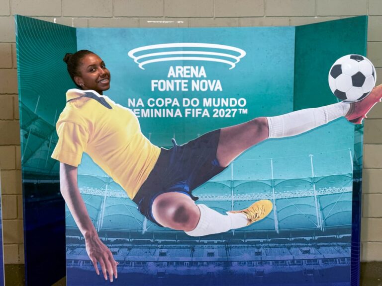 Arena Fonte Nova inicia contagem para Copa do Mundo Feminina com ativações