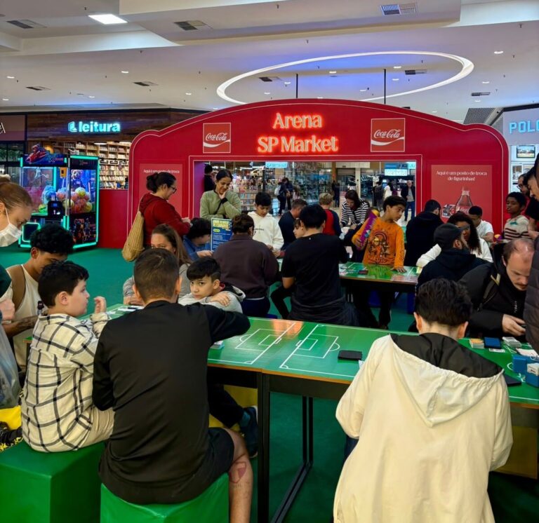 SP Market inaugura a Arena SP Market/Coca-Cola com experiências para fãs de futebol